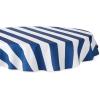 imageDII Cabana Stripe Outdoor Tabletop Collection Water Resistant Napkin Set of 6 Nautical BlueNautical Blue