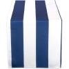 imageDII Cabana Stripe Outdoor Tabletop Collection Water Resistant Napkin Set of 6 Nautical BlueNautical Blue