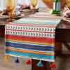 image:imageDII Caliente Collection Kitchen Table Runner 13x72 Picante Stripe