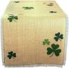 image:imageDII St Patricks Day Collection Tabletop Table Runner 14x72 Shamrock CheckShamrock