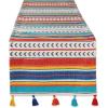 image:imageDII Caliente Collection Kitchen Table Runner 13x72 Picante Stripe