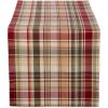 image:imageDII Give Thanks Plaid Fall Table Decor Autumn ampamp Thanksgiving Tabletop Linens 14x72 Table Runner108 x 14 Runner