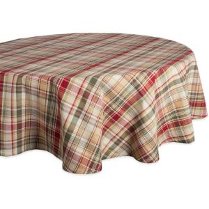 image:imageDII Give Thanks Plaid Fall Table Decor Autumn ampamp Thanksgiving Tabletop Linens 14x72 Table Runner70 Round