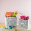 image:imageDII Non Woven Polyester Storage Bin Gray Small Set of 2