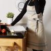 image:imageDII French Stripe Kitchen Collection Chef Apron Nautical Blue