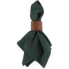 image:imageDII Cotton Buffet Napkin Set 16x16 White 12 PieceDark Green