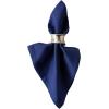 image:imageDII Cotton Buffet Napkin Set 16x16 White 12 PieceNautical Blue