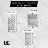 image:imageDII Quilted Kitchen Oven Mitt amp Potholder Set Hanging Loop for Convenient Storage OM 65x12PH 8x85 Pink Damask Print 2 PieceEggplant Damask Print