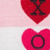 image:imageDII Valentines Day Collection Kitchen Dishtowel Set 18x28 Woven Check 3 PieceEmbellished Hearts