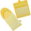 Ombre Yellow Chevron