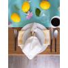 image:imageDII 100 Cotton Machine Washable Everyday Hemstitch Kitchen Table Runner for Dinner Parties Events Decor 14x72  GrayAqua