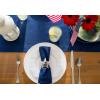 image:imageDII 100 Cotton Machine Washable Everyday Hemstitch Kitchen Table Runner for Dinner Parties Events Decor 14x72  GrayNautical Blue