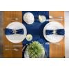 image:imageDII 100 Cotton Machine Washable Everyday Hemstitch Kitchen Table Runner for Dinner Parties Events Decor 14x72  GrayNautical Blue