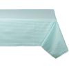 image:imageDII 100 Cotton Seersucker Striped Tabletop Collection Gray Table Runner 14x108 1 PieceAqua