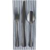 image:imageDII 100 Cotton Seersucker Striped Tabletop Collection Gray Table Runner 14x108 1 PieceBlue
