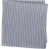 image:imageDII 100 Cotton Seersucker Striped Tabletop Collection Gray Table Runner 14x108 1 PieceBlue