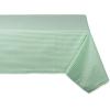 image:imageDII 100 Cotton Seersucker Striped Tabletop Collection Gray Table Runner 14x108 1 PieceGreen