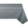 image:imageDII 100 Cotton Seersucker Striped Tabletop Collection Gray Table Runner 14x108 1 PieceGrey