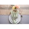 image:imageDII 100 Cotton Seersucker Striped Tabletop Collection Gray Table Runner 14x108 1 PieceGrey