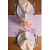image:imageDII 100 Cotton Seersucker Striped Tabletop Collection Gray Table Runner 14x108 1 PiecePink