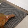 image:imageDII Bordered Dobby Woven Table Runner 15 x 108 Gray 1 PieceBlack