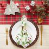 image:imageDII Boughs of Holly Collection Decorative Holiday Dining Table amp Kitchen Dcor Placemat Set 13x19Christmas Greenery 6 Count20 x 20 Set of 6