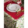 image:imageDII Boughs of Holly Collection Decorative Holiday Dining Table amp Kitchen Dcor Placemat Set 13x19Christmas Greenery 6 Count52 x 52 Square