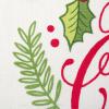 image:imageDII Boughs of Holly Collection Decorative Holiday Dining Table amp Kitchen Dcor Placemat Set 13x19Christmas Greenery 6 CountPlacemat Set  13x19