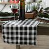 image:imageDII Buffalo Check Reversible Collection Tabletop Table Runner 14x72 Red amp Black72 x 14 Rectangular