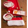 image:imageDII Christmas Table Dcor Holiday Season Tabletop Decoration Table Runner 14x72 Red Santa Claus BeltTable Runner  14x72