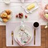 image:imageDII Cottontail Cottage Spring Tabletop Collection 13x19 Chintz RoseLavender Fog