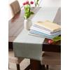 image:imageDII EcoFriendly Fine Ribbed Collection Table Runner 13x72 Honey GoldHoney Gold