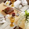 image:imageDII EcoFriendly Fine Ribbed Collection Table Runner 13x72 Honey GoldHoney Gold