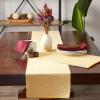 image:imageDII EcoFriendly Fine Ribbed Collection Table Runner 13x72 Honey GoldHoney Gold