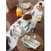 image:imageDII EcoFriendly Fine Ribbed Collection Table Runner 13x72 Honey GoldLight Gray
