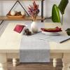 image:imageDII EcoFriendly Fine Ribbed Collection Table Runner 13x72 Honey GoldMineral