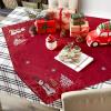 image:imageDII Embroidered Holiday Table Dcor Collection Christmas Kitchen Snowflakes Table Runner 14x54 Silver amp GoldRed