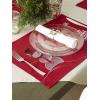image:imageDII Embroidered Holiday Table Dcor Collection Christmas Kitchen Snowflakes Table Runner 14x54 Silver amp GoldRed