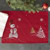 image:imageDII Embroidered Holiday Table Dcor Collection Christmas Kitchen Snowflakes Table Runner 14x54 Silver amp GoldRed