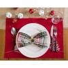 image:imageDII Embroidered Holiday Table Dcor Collection Christmas Kitchen Snowflakes Table Runner 14x54 Silver amp GoldRed