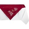 image:imageDII Embroidered Holiday Table Dcor Collection Christmas Kitchen Snowflakes Table Runner 14x54 Silver amp GoldRed