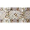 image:imageDII Embroidered Holiday Table Dcor Collection Christmas Kitchen Snowflakes Table Runner 14x54 Silver amp GoldSilver  Gold