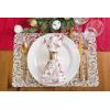 image:imageDII Embroidered Mistletoe 100 Cotton Machine Washable Table Runner for Dinner Parties Christmas and Holidays  14x72Joyeux Noel