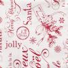 image:imageDII Embroidered Mistletoe 100 Cotton Machine Washable Table Runner for Dinner Parties Christmas and Holidays  14x72Joyeux Noel