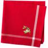 image:imageDII Embroidered Mistletoe 100 Cotton Machine Washable Table Runner for Dinner Parties Christmas and Holidays  14x72Mistletoe