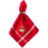 image:imageDII Embroidered Mistletoe 100 Cotton Machine Washable Table Runner for Dinner Parties Christmas and Holidays  14x72Mistletoe