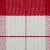 image:imageDII Embroidered Mistletoe 100 Cotton Machine Washable Table Runner for Dinner Parties Christmas and Holidays  14x72Red Tinsel