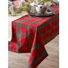 image:imageDII Farmhouse Christmas Plaid Dining Table amp Kitchen Dcor Holiday Placemat Set 13x19 Red amp Green 6 Count120 x 60 Rectangular