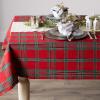 image:imageDII Farmhouse Christmas Plaid Dining Table amp Kitchen Dcor Holiday Placemat Set 13x19 Red amp Green 6 Count120 x 60 Rectangular