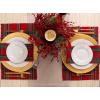 image:imageDII Farmhouse Christmas Plaid Dining Table amp Kitchen Dcor Holiday Placemat Set 13x19 Red amp Green 6 Count20 x 20 Set of 6